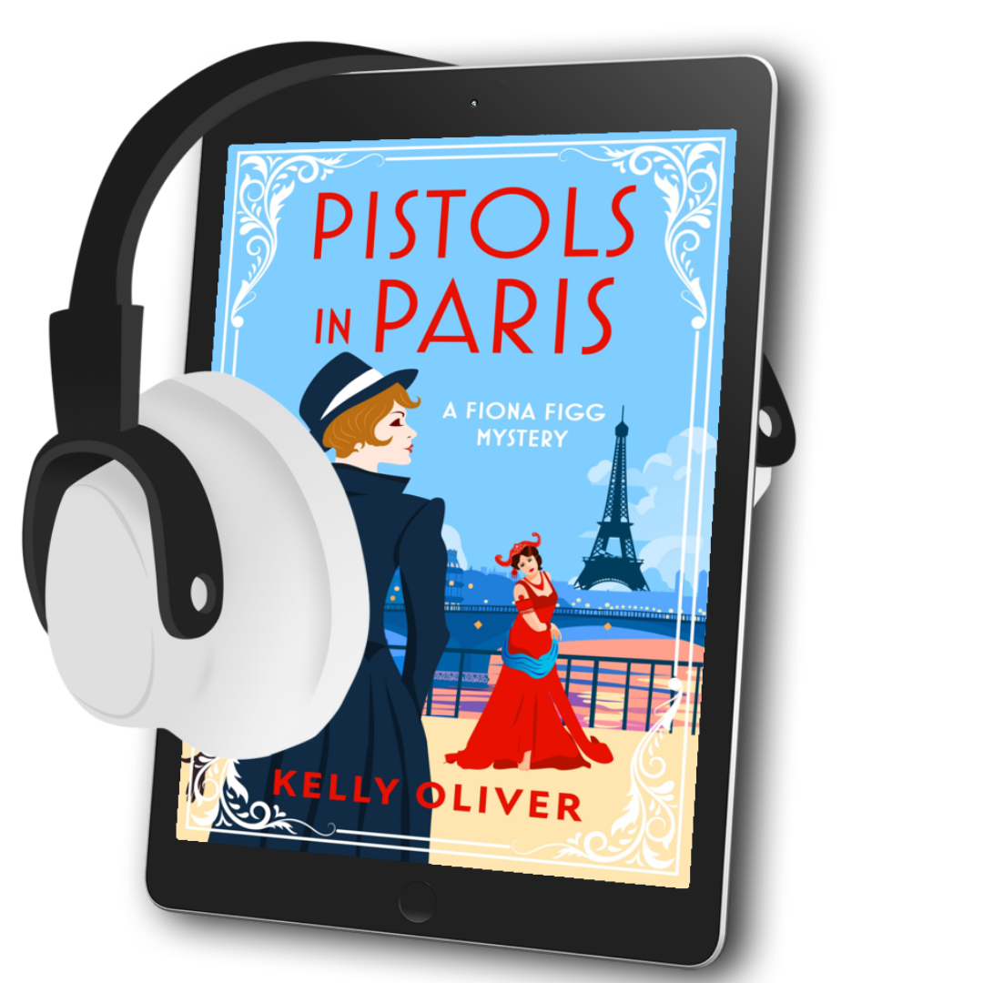 Pistols in Paris - Audiobook (Fiona Figg Mysteries Book 2)