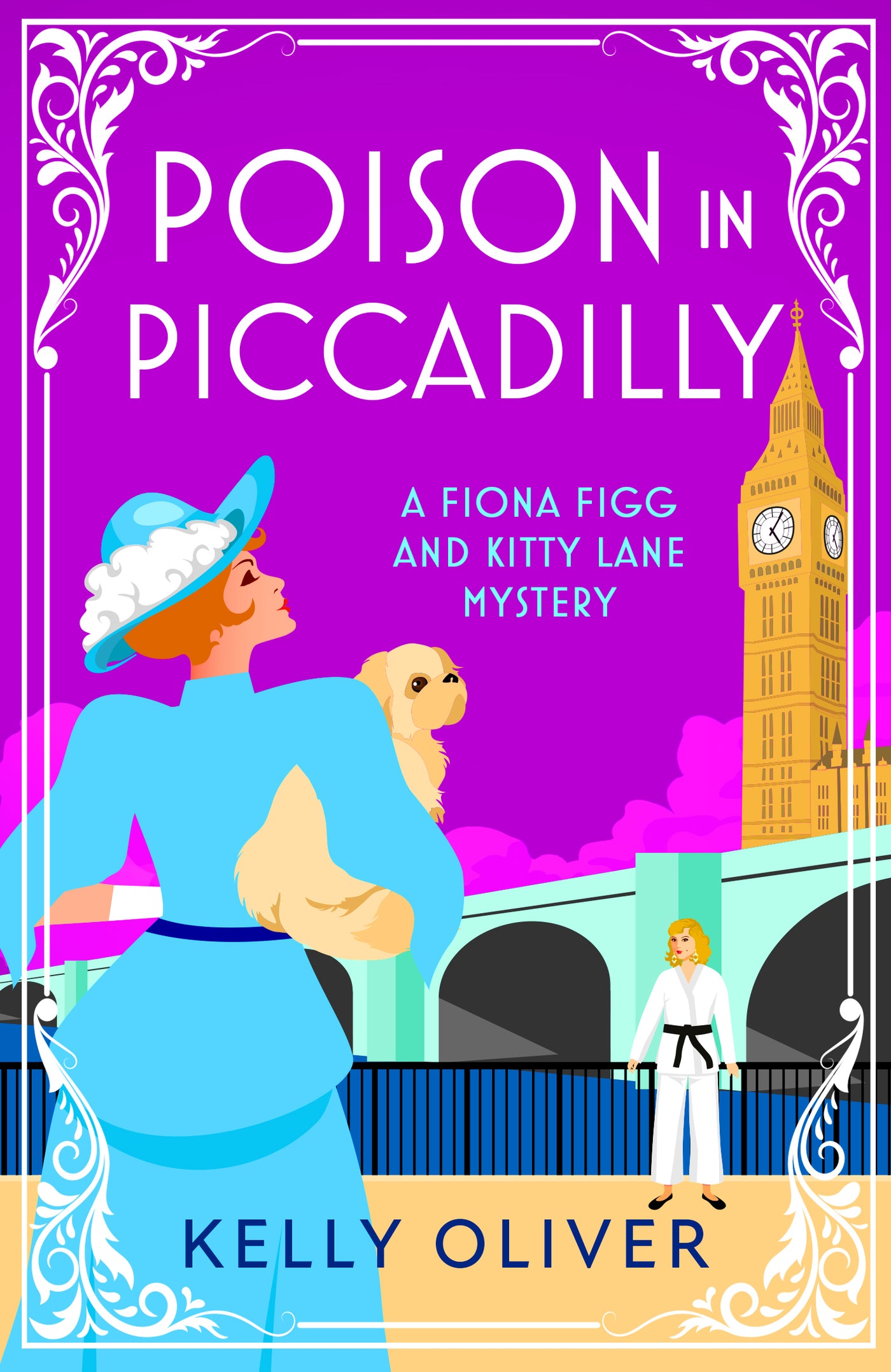 Poison in Piccadilly, A Fiona Figg & Kitty Lane Mystery