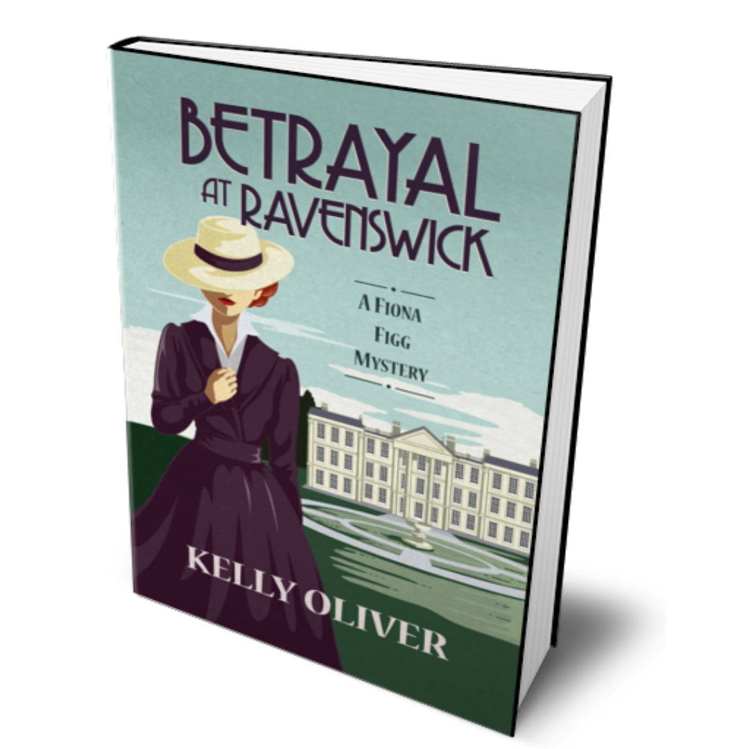 Betrayal at Ravenswick - Paperback (Fiona Figg Mysteries Book 1) - Kelly Oliver Books