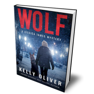 WOLF - Paperback (Bigger print) (Jessica James Mysteries Book 1) - Kelly Oliver Books