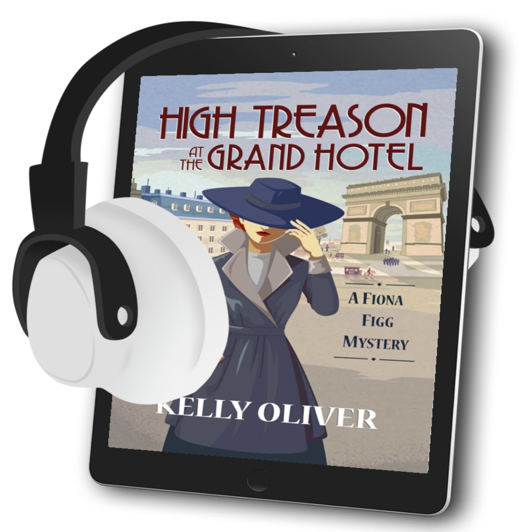 High Treason - Audiobook (Fiona Figg Mysteries Book 2) - Kelly Oliver Books
