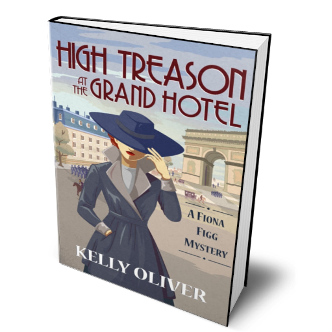 High Treason - Paperback (Fiona Figg Mysteries Book 2) - Kelly Oliver Books