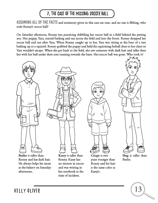 Activities Book - Kelly Oliver Books