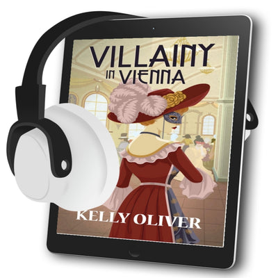 Villainy in Vienna - Audiobook (Fiona Figg Mysteries Book 3) - Kelly Oliver Books