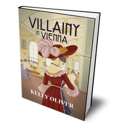 Villainy in Vienna - Paperback (Fiona Figg Mysteries Book 3) - Kelly Oliver Books